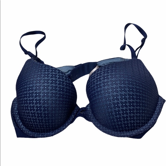 Victoria's Secret Other - Victoria’s Secret Pink Label blue Underwire Bra 34B